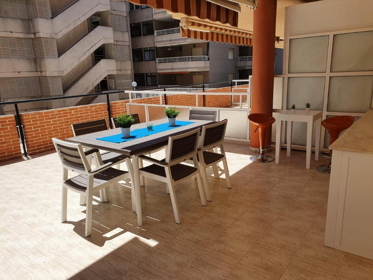 דאימוס Apartamento Con Gran Terraza, Piscina Y Con Vistas Al Mar, A Solo 50 M De La Playa מראה חיצוני תמונה