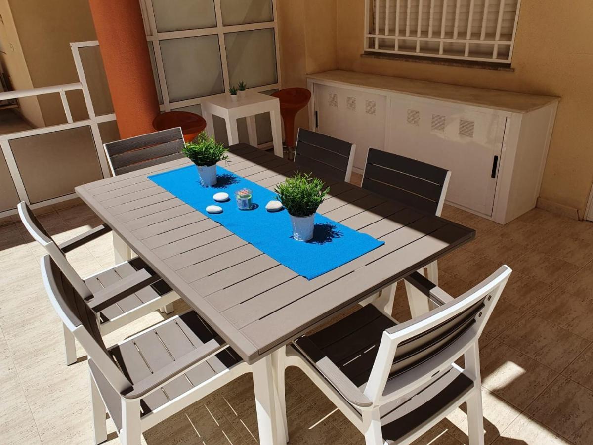 דאימוס Apartamento Con Gran Terraza, Piscina Y Con Vistas Al Mar, A Solo 50 M De La Playa מראה חיצוני תמונה